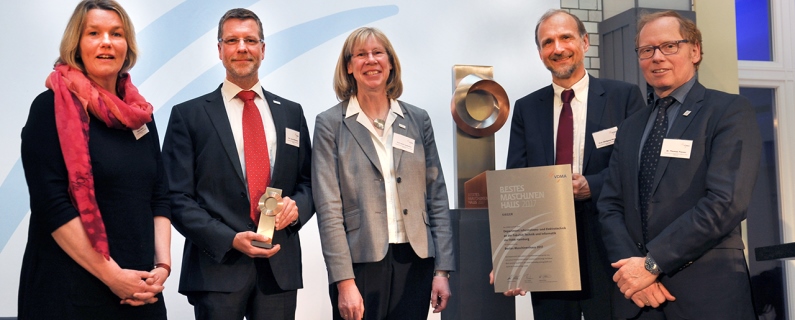 HAW Hamburg gewinnt VDMA-Hochschulpreis 2017